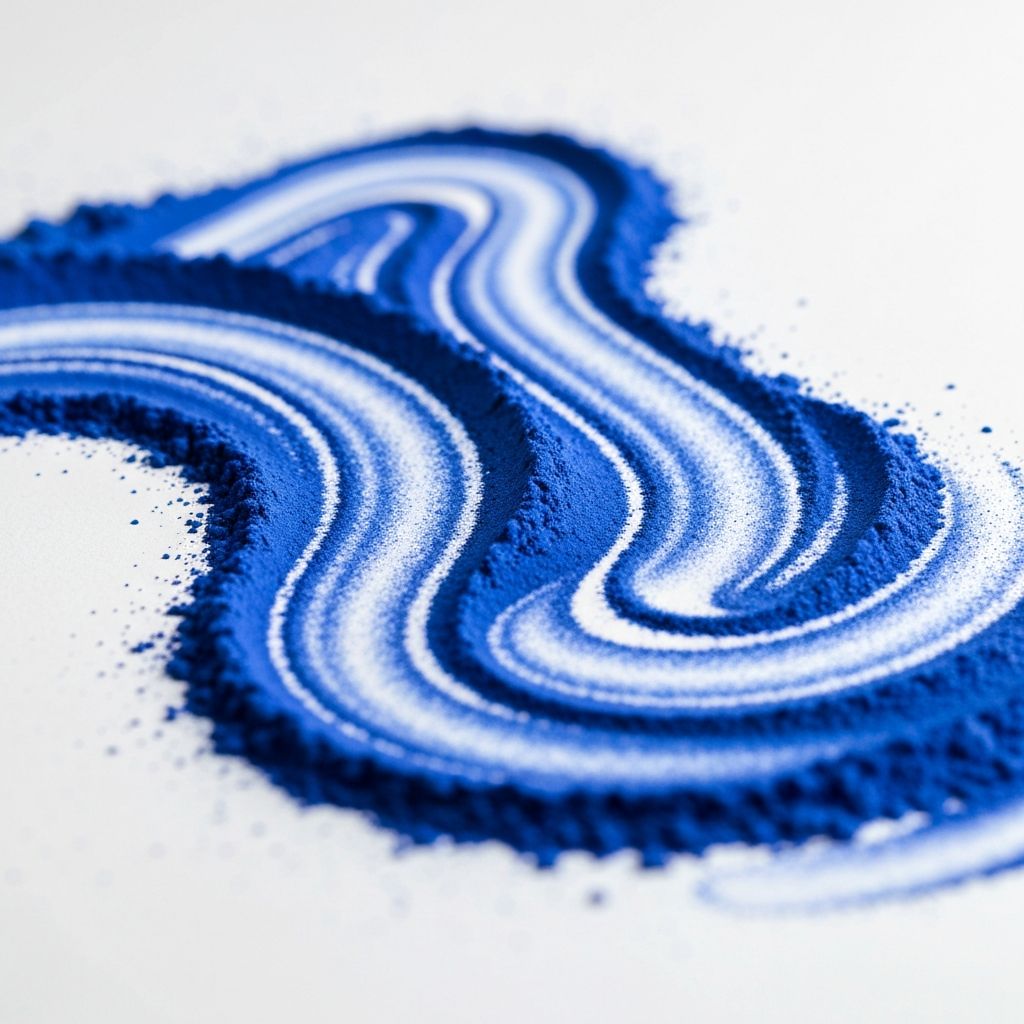 Green pigment powder