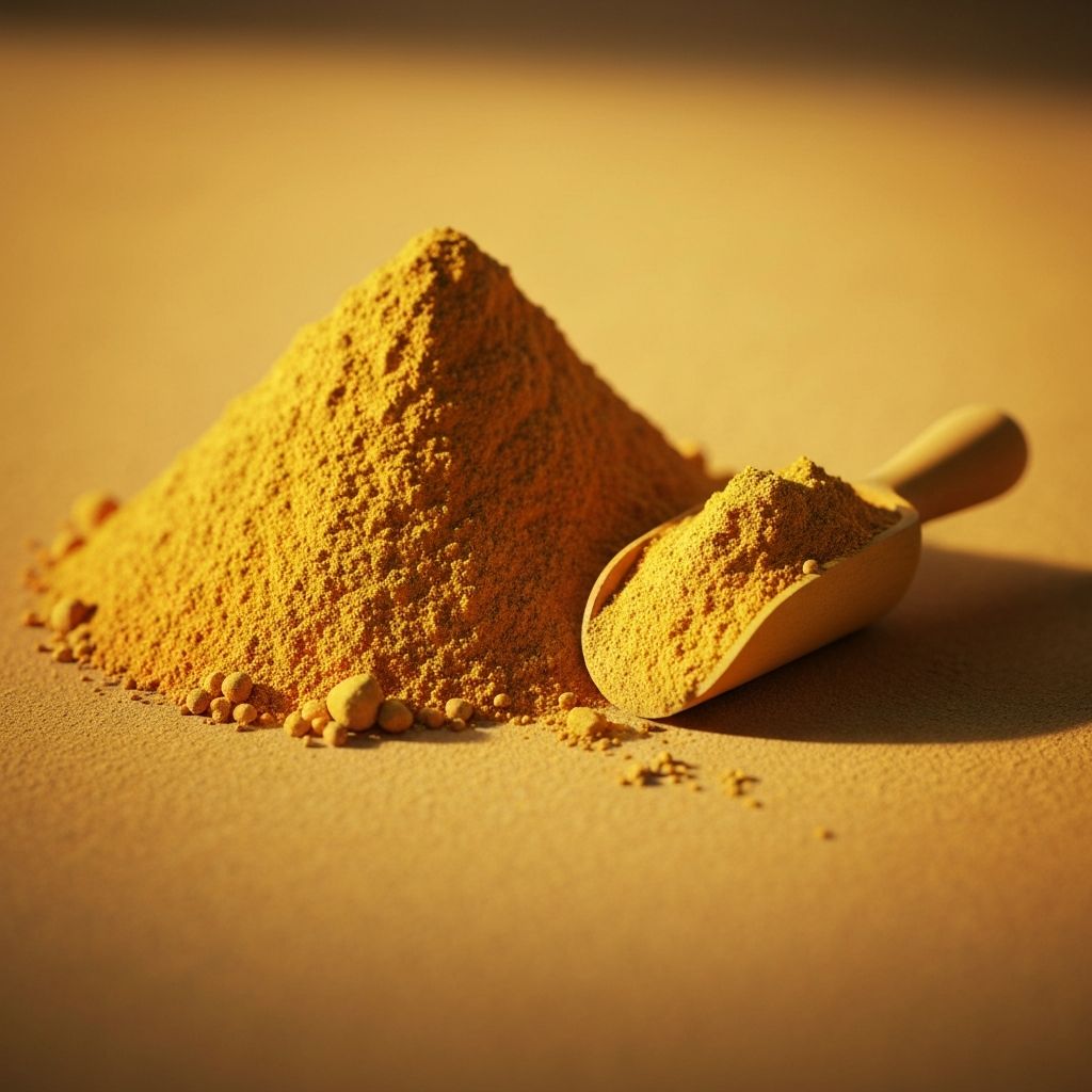 Yellow pigment powder